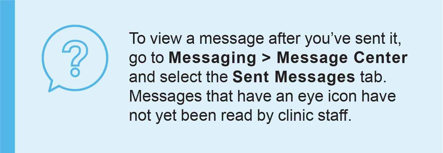 View Message After Send